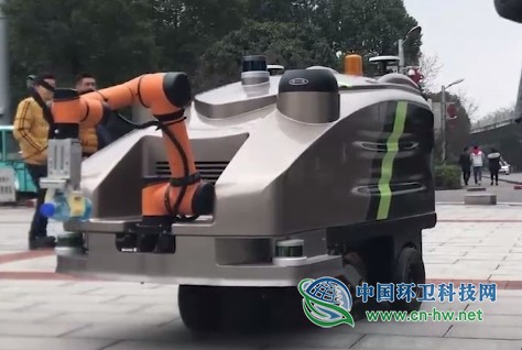 5G來了！中聯(lián)環(huán)境環(huán)衛(wèi)智慧機器人作業(yè)集群落地長沙